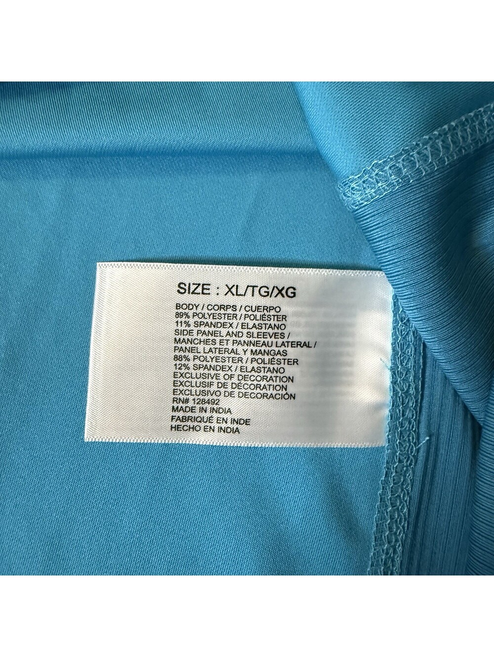 Greg Norman Shark Collection At the Cal Women’s Golf Polo Shirt XL NWT Blue - Picture 6 of 9